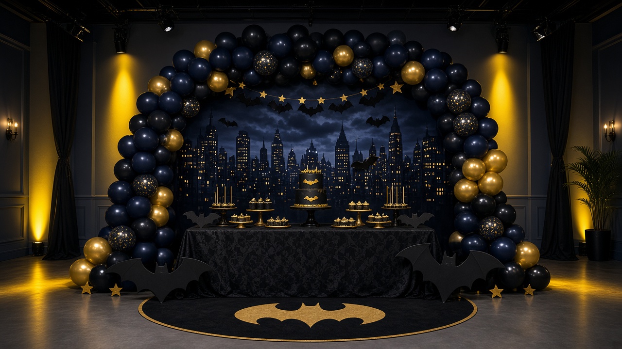 Batman doğum günü organizasyonu