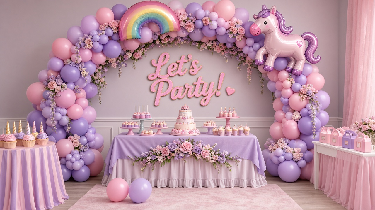 Pony doğum günü organizasyonu